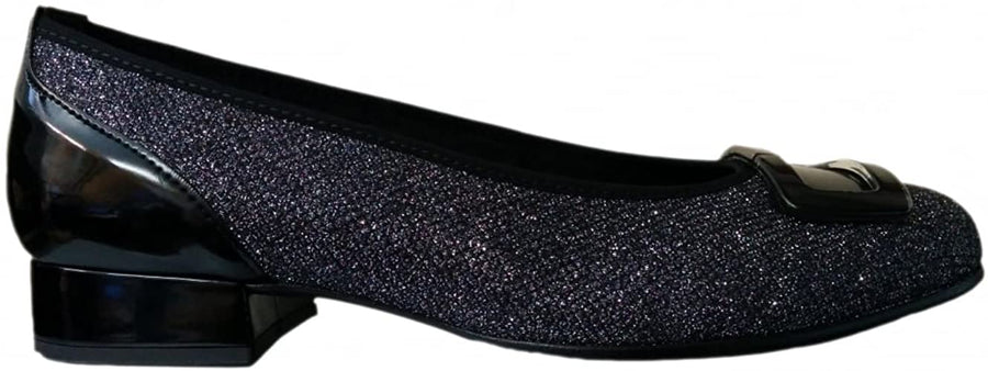 Gabor Ladies Black & Grey Casual Shoes 66.103.27