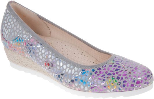 Gabor Ladies Epworth Multi Low Wedge Shoes 66.400.24