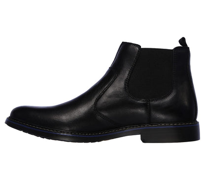 Skechers Mens Bregman Morago Black Boots 66406