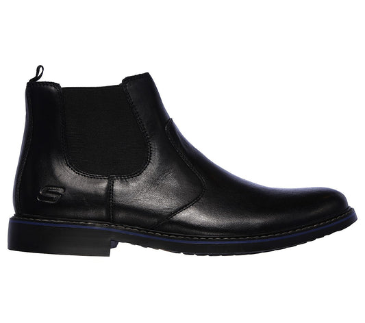 Skechers Mens Bregman Morago Black Boots 66406