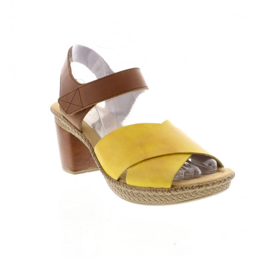 Rieker Ladies 665H1-68 Yellow Yellow/Comb