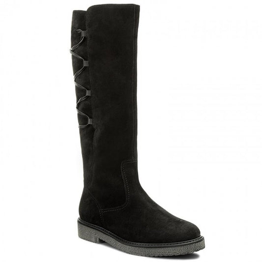 Gabor Ladies Long Black Knee-High Boots 71.655.17