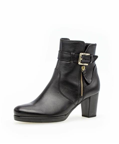 GABOR HEELED ANKLE BOOT BLACK 72.863.57