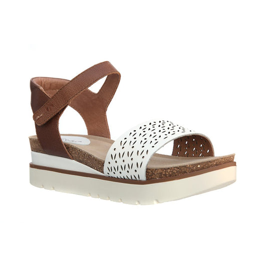 Josef Seibel Ladies Clea 09 White Fashion Sandals 72809-42-001