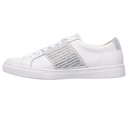 Skechers Ladies 73493Wsl White/Silver