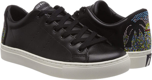 Skechers Ladies Side Street Sunset Walk Black Trainers 73545