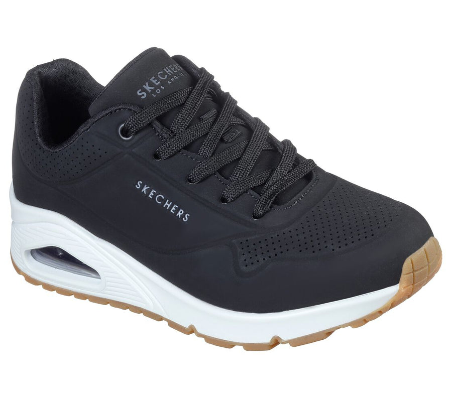 Skechers 73690 Ladies Street Uno Stand on Air BLK Trainers