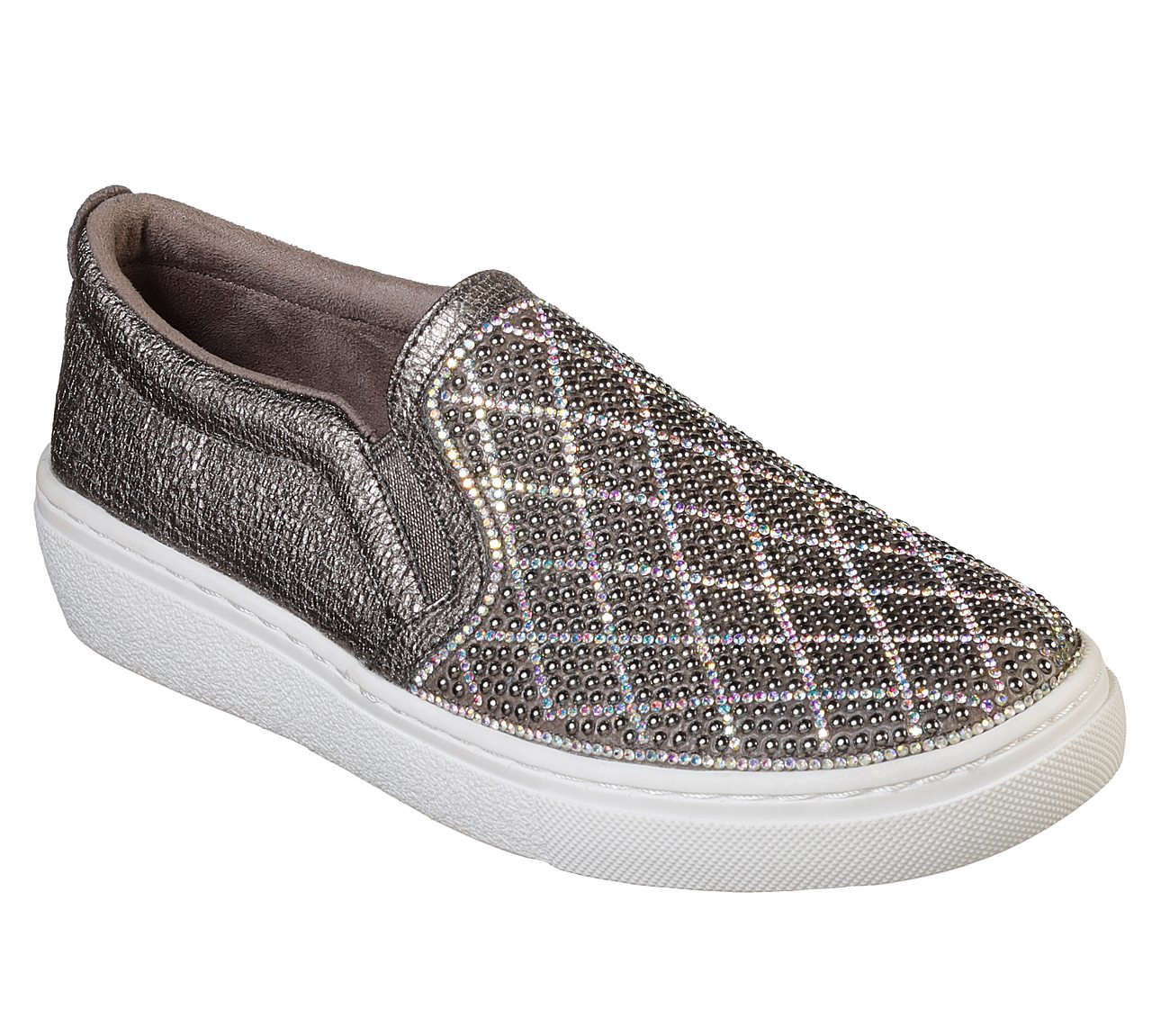 Skechers Ladies Goldie - Diamond Darling Silver 73800