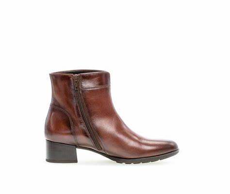 GABOR ANKLE BOOT BROWN SATTEL 75.510.24