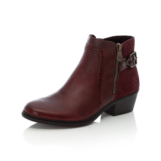 Rieker Ladies 75585-30 Red