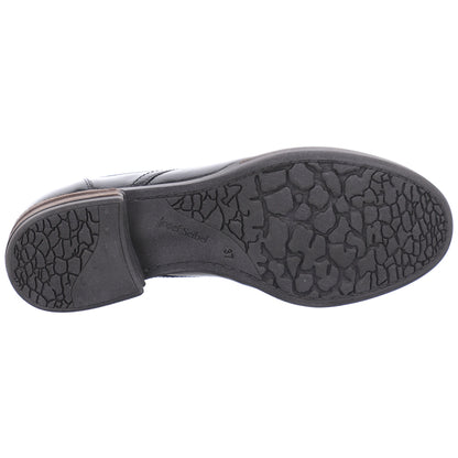 Josef Seibel Ladies Sanja 08 Ladies Black Patent Shoes 76508 65 100