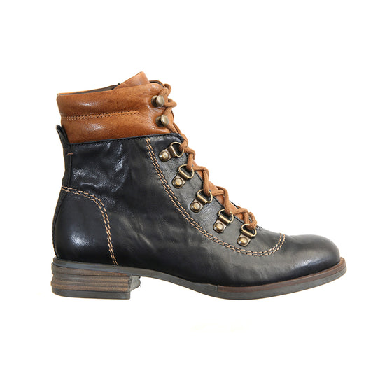 Josef Seibel Ladies Sanja 09 Blue Military Style Boots 76509 Mi160 531