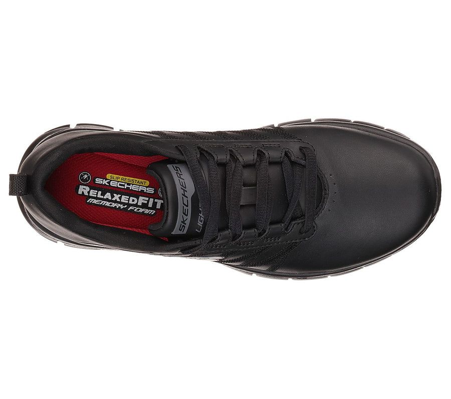 Skechers Ladies Sure Track Erath Black Trainers 76576EC – Shoes