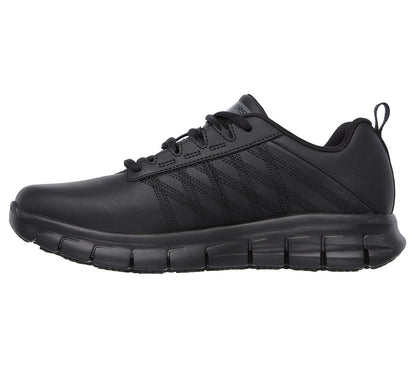 Skechers Ladies Sure Track Erath Black Trainers 76576EC