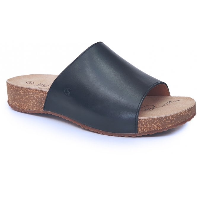 Josef Seibel Ladies Tonga 51 Black Slip On Mule Sandals 78551 815 100