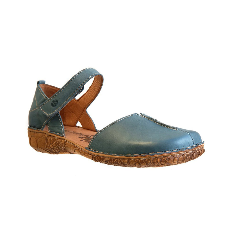 Josef Seibel Ladies Rosalie 42 Blue Closed Toe Sandals 79542-727-515