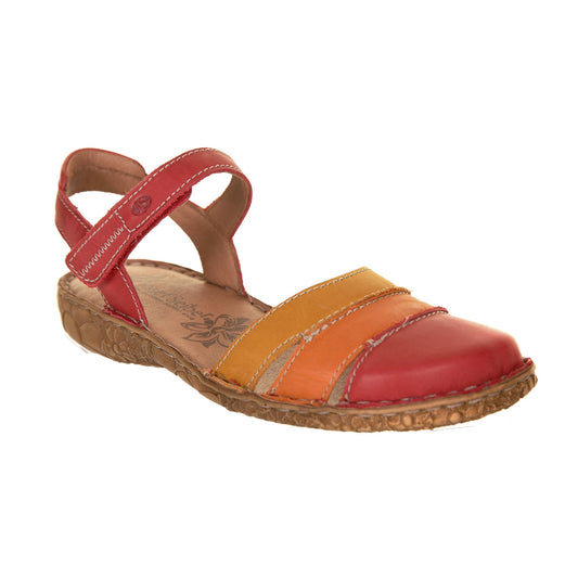 Josef Seibel Rosalie 44 Ladies Red Closed Toe Sandals 402 79544 727