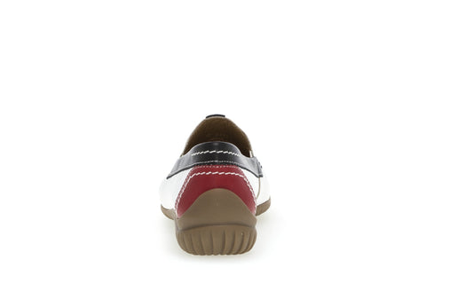 Gabor California Ladies White/Multi Mocasins 86.090.69