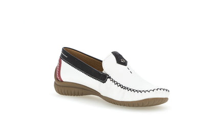 Gabor California Ladies White/Multi Mocasins 86.090.69