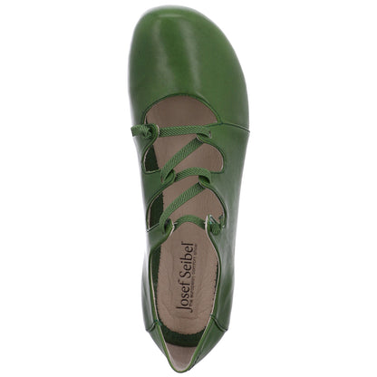Josef Seibel Ladies Fiona 4 Green Ballet Flat Shoes 87204 971 244