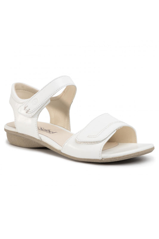 Josef Seibel Fabia 18 Ladies White Open Toe Sandals 87518 971 000