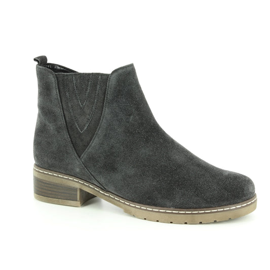 Gabor Ladies Dorothy Dark Grey Chelsea Ankle Boots 92.726.39
