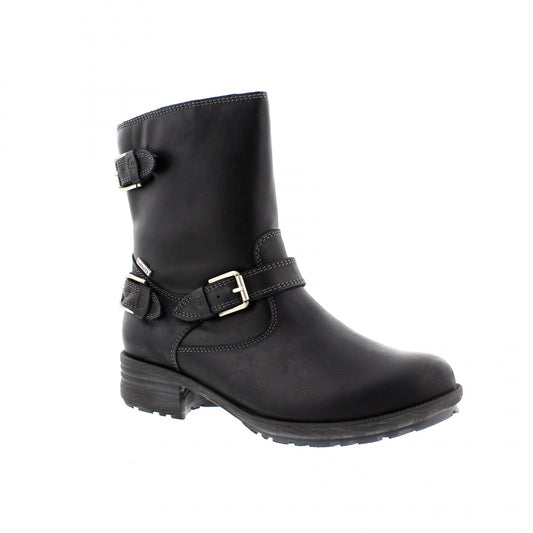 Josef Seibel Ladies Sandra 30 Black Biker Style Boots 93570 Vl950 600