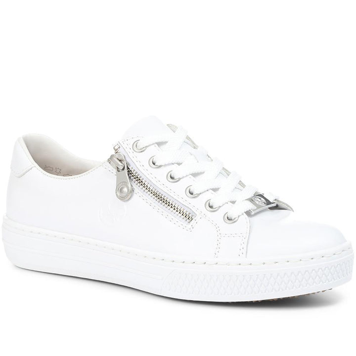 Rieker L59L1-83 Ladies White Trainer