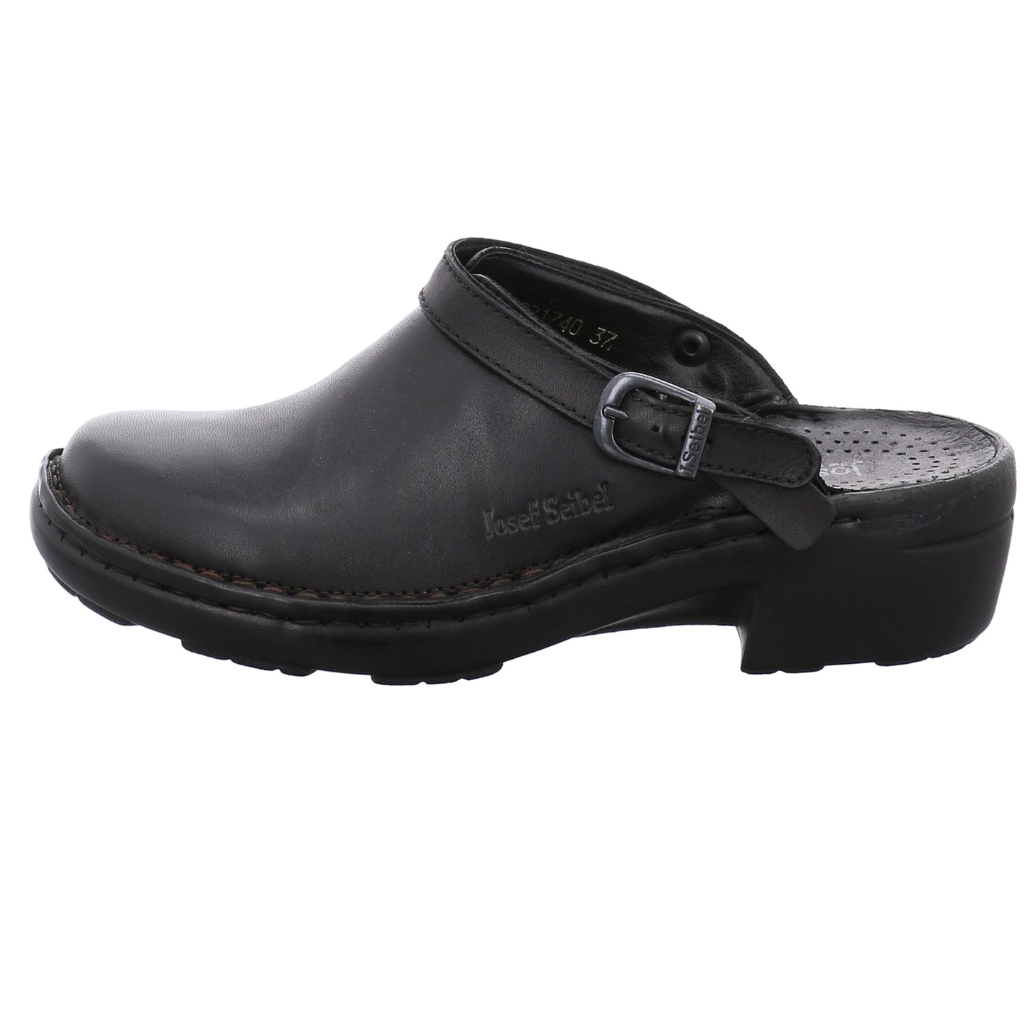 Josef Seibel Ladies Betsy Black Casual Slip On Mule Shoes 95920 23 600