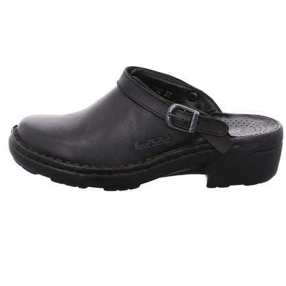 Josef Seibel Ladies Betsy Black Casual Slip On Mule Shoes 95920 23 600