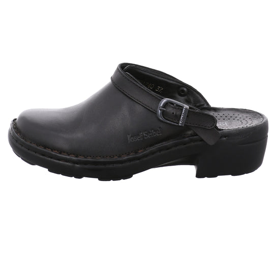 Josef Seibel Ladies Betsy Black Casual Slip On Mule Shoes 95920 23 600