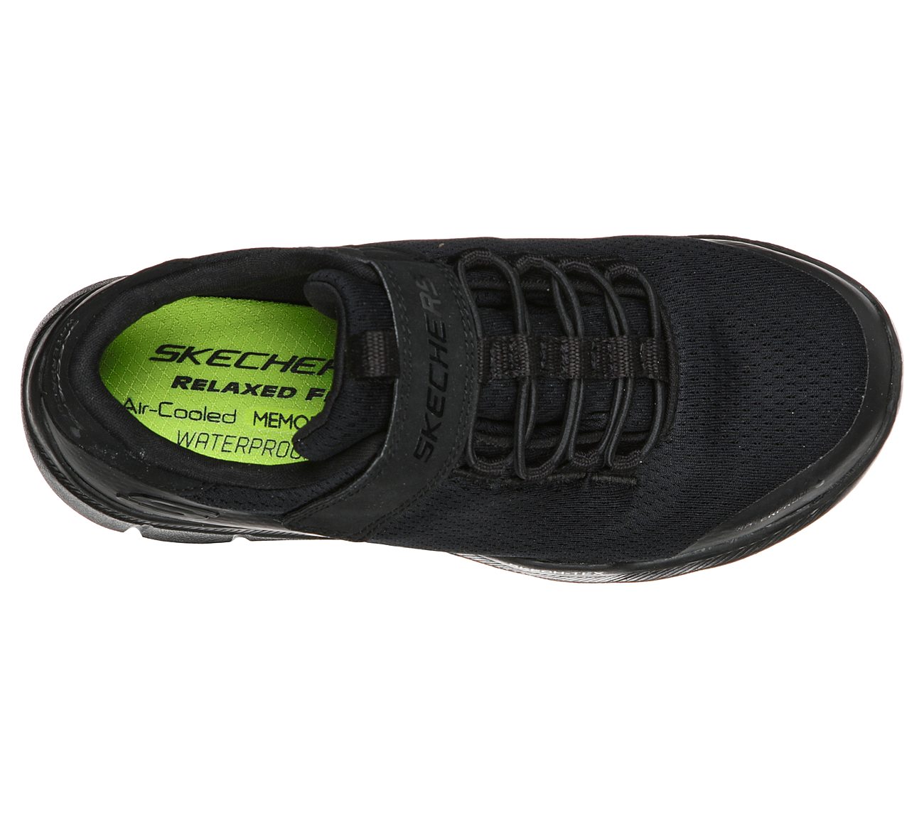 Skechers Kids Equalizer 3.0 Aquablast Black Boys Trainers 97925L