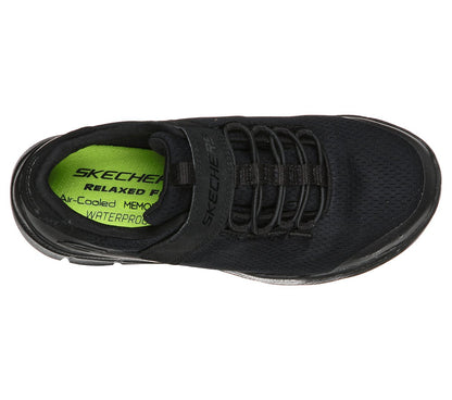 Skechers Kids Equalizer 3.0 Aquablast Black Boys Trainers 97925L