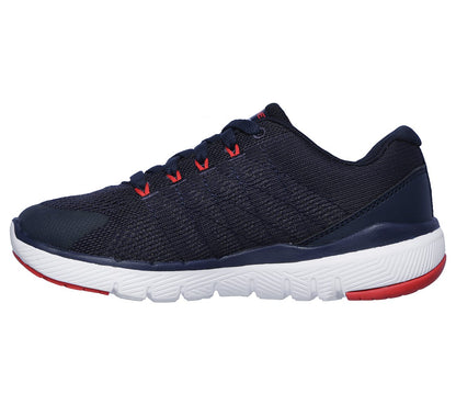 Skechers Kids Flex Advantage 3.0 Stalwart Grey Boys Trainers 98140L