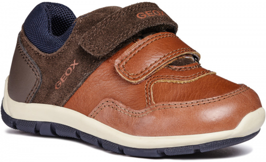 Geox B8432A Shaax Chestnut/Dk Brown
