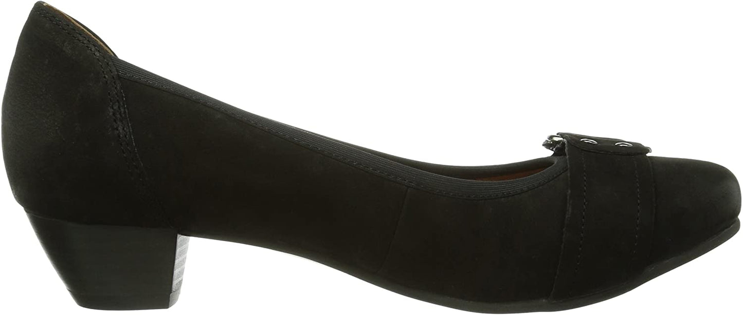 Caprice 9-22301-23 Black Nubuc