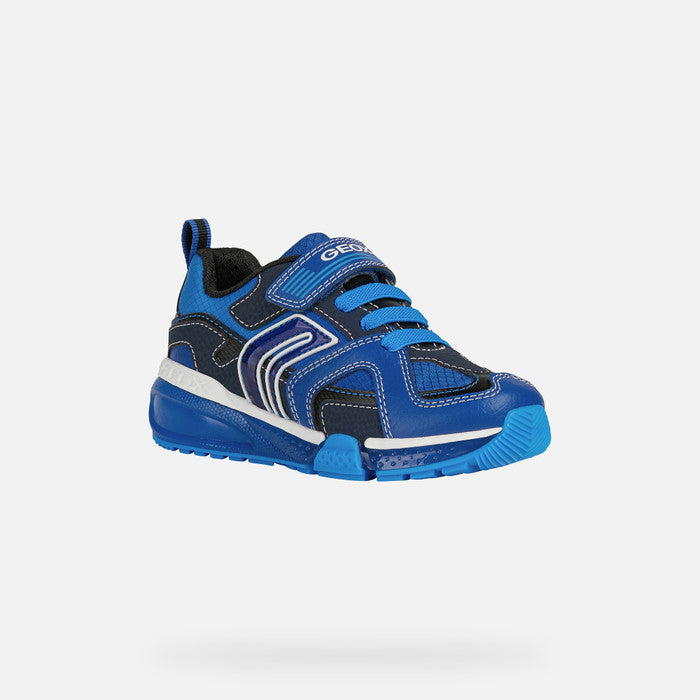 J Bayonyc J16FEA Boys Royal /LT Blue Trainer