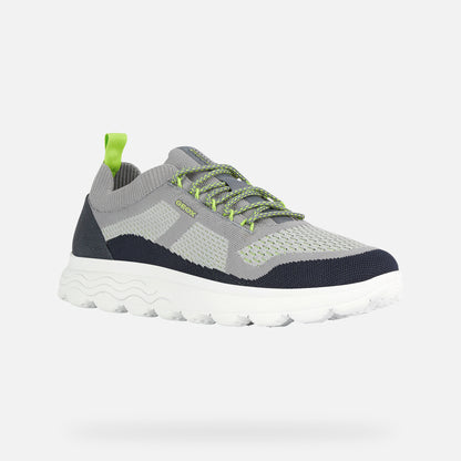 Geox Mens U15BYA U Spherica  - LT Grey/Navy