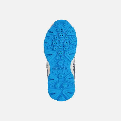 Geox J263ZB Boys J Magnetar Navy/Lime