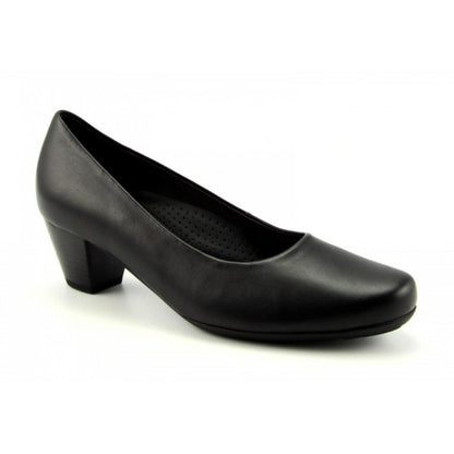 Gabor 02.120.57 Ladies Brambling Black Court shoes