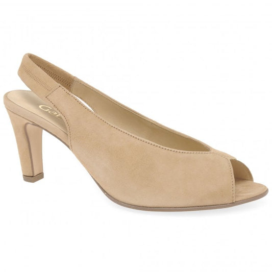Gabor 41.800.12 Ladies Eternity Caramel Sling Heels