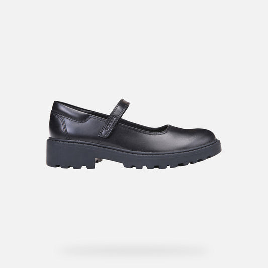 Geox J6420P 00085 C999 Casey Girls Black Nappa
