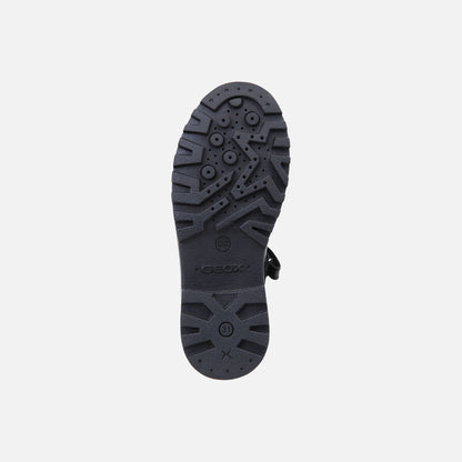 Geox J6420P 00085 C999 Casey Girls Black Nappa
