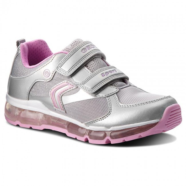 Geox J Android J8245A Kids Silver/Pink