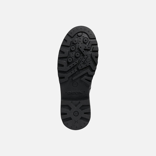 Geox J Casey J8420E Girls Black Nappa
