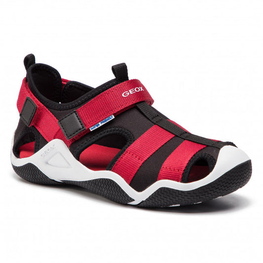 Geox J Wader J9230A Black/Red