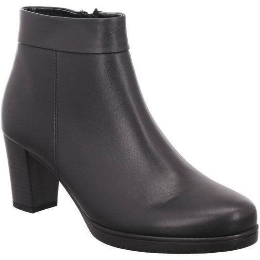 Gabor Ladies Wasper Black Ankle Heeled Boots 52.860.57