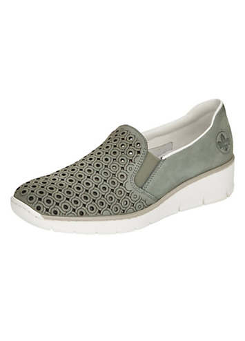 Rieker Ladies 53791-52  Mint Loafer
