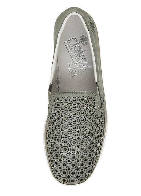 Rieker Ladies 53791-52  Mint Loafer