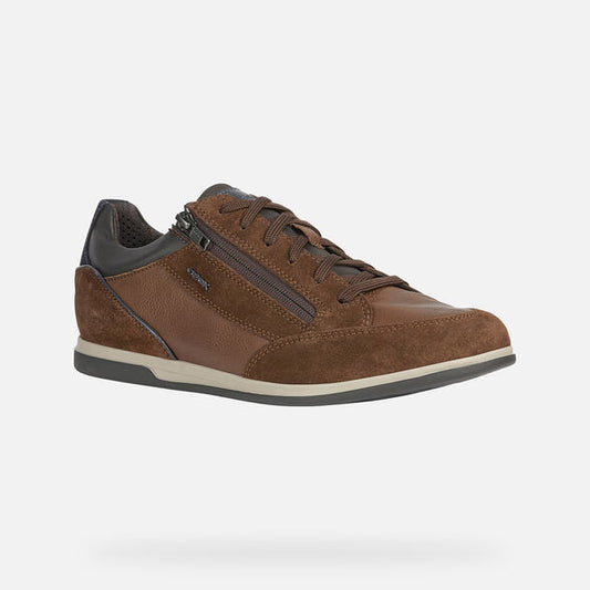 Geox Mens U254GA U Renan - Brown Leather